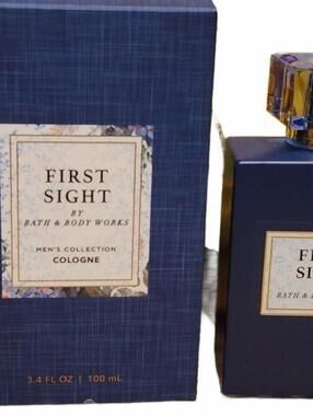 NEW Bath & Body  Works FIRST SIGHT Cologne Men"s Collection 3.4 fl.oz./100 ml